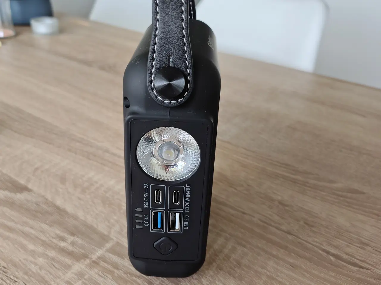 Billede 3 - Sandberg Hand Crank 20W Powerbank 20000mAh