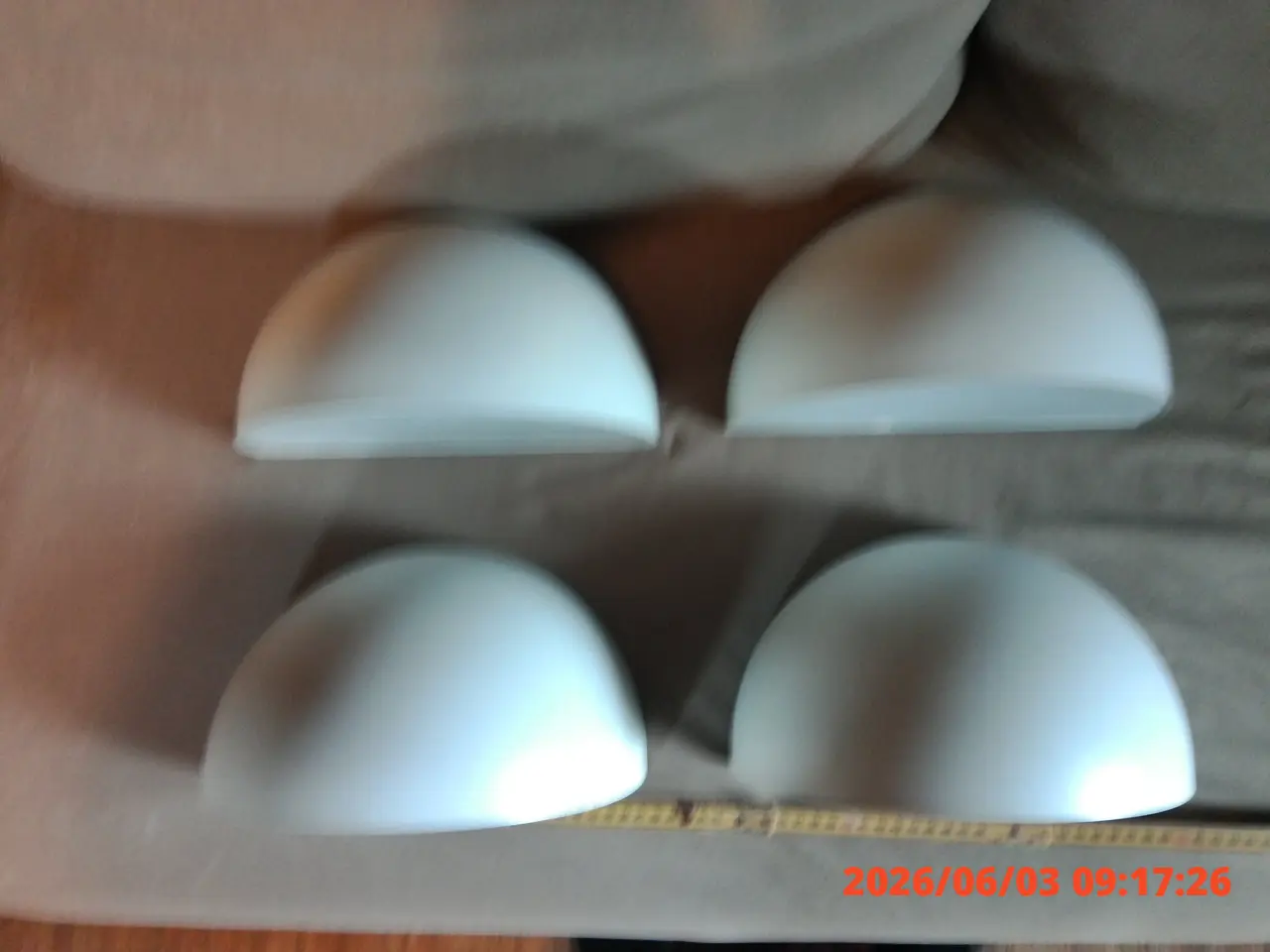 Billede 2 - 4 stk. Focus væglamper model 4011 i hvid metal,