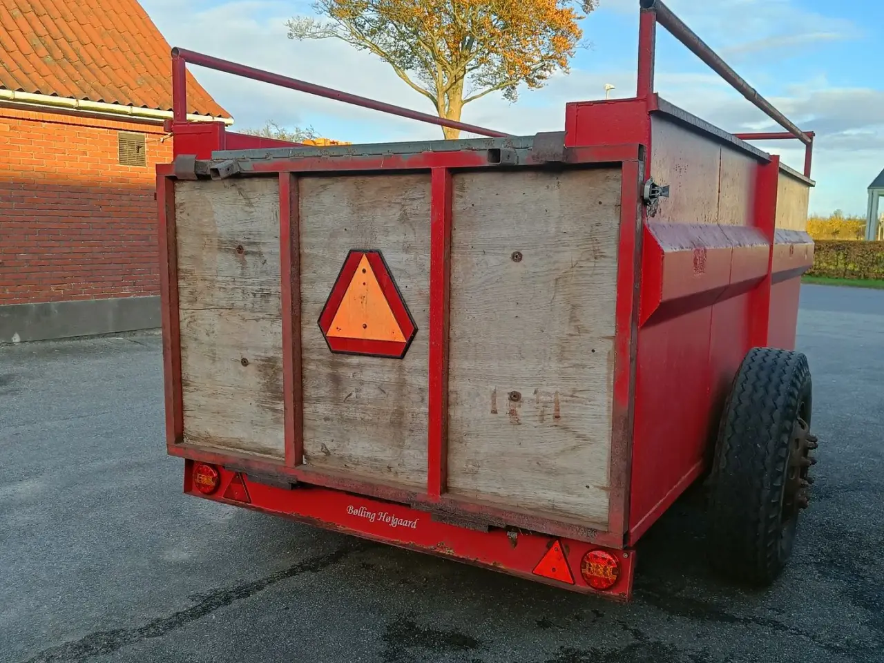 Billede 4 - - - - Kreaturvogn Kassemål 4 x 2 m.