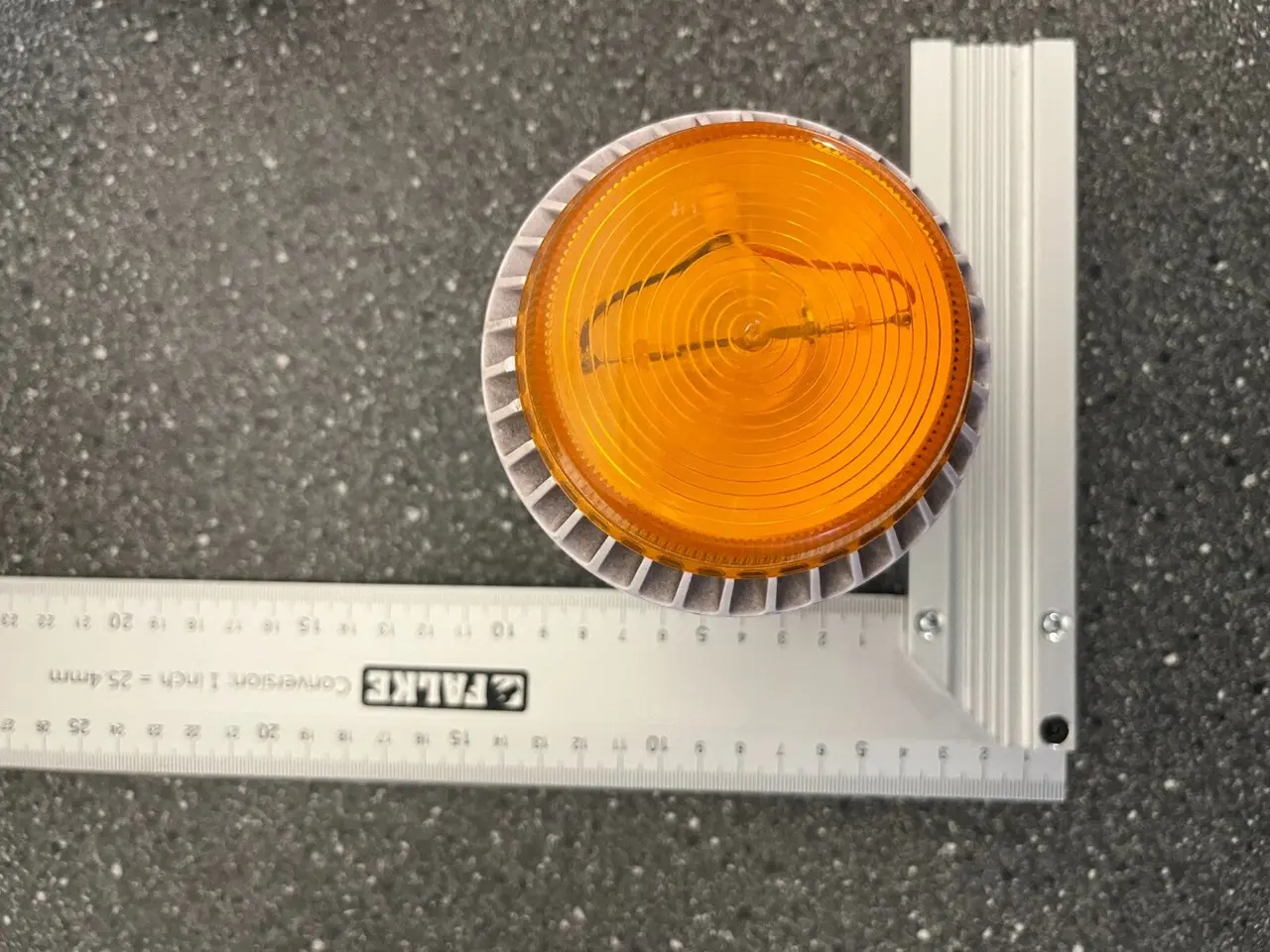 Billede 2 - parti of 3 Amber Signal Warning Lights -