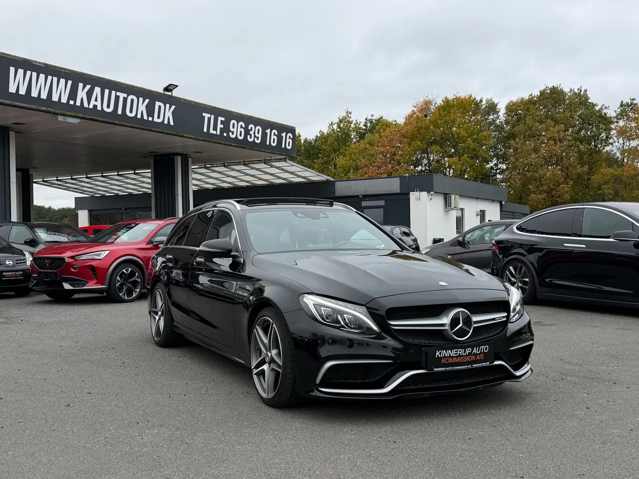 Billede 3 - Mercedes-Benz C63 AMG T 4,0 V8 AMG Speedshift 476HK Stc Aut.