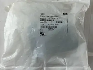 Harting Han 16B-gs-M25 stik Hood Housing