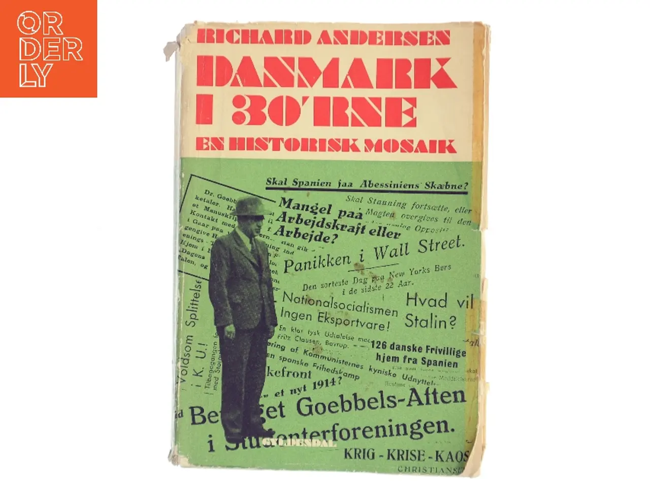 Billede 1 - Danmark i 30’rne af Richard Andersen (Bog)
