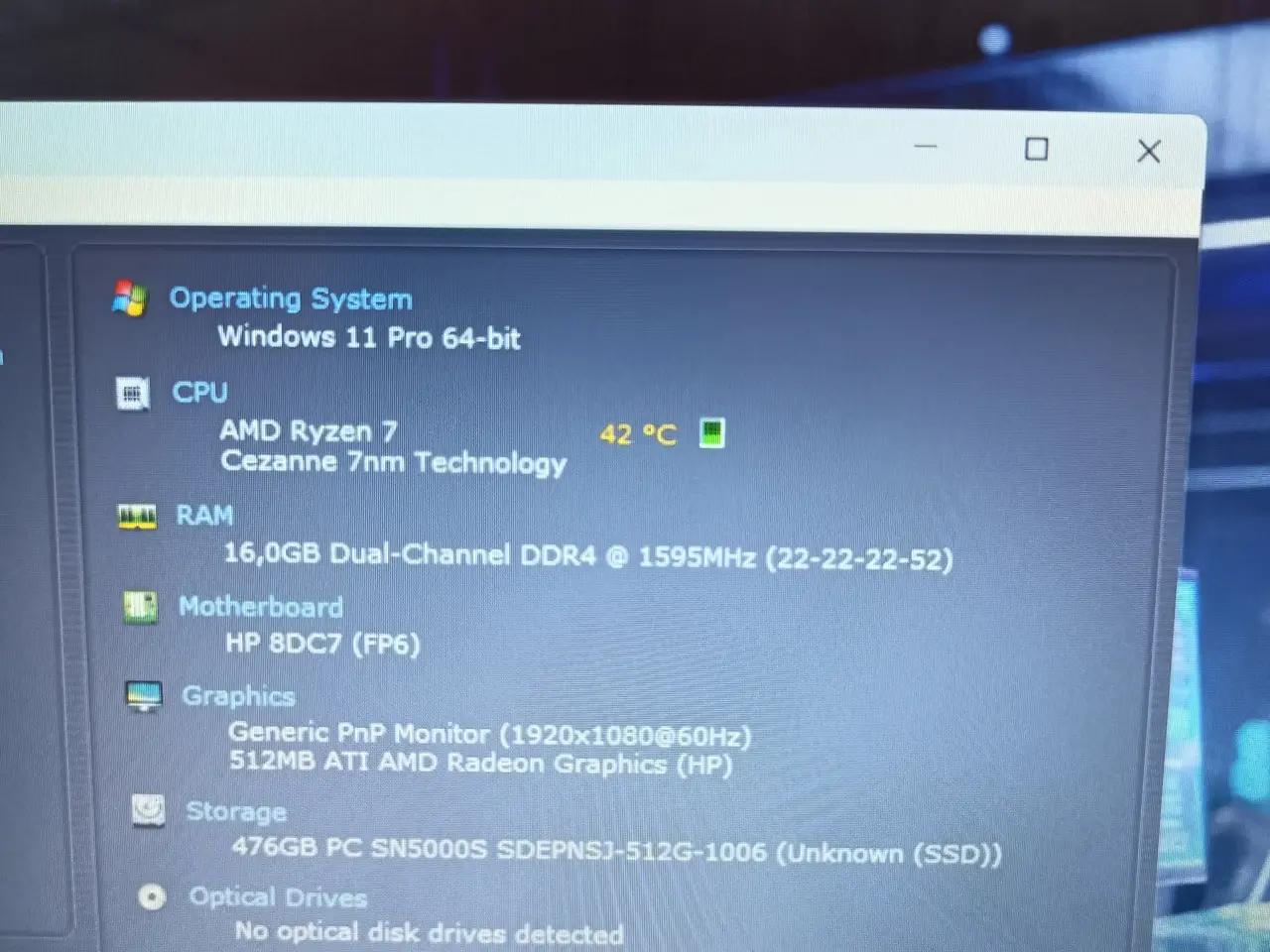 Billede 12 - Ryzen 7 16/512 15,6" bærbar computer