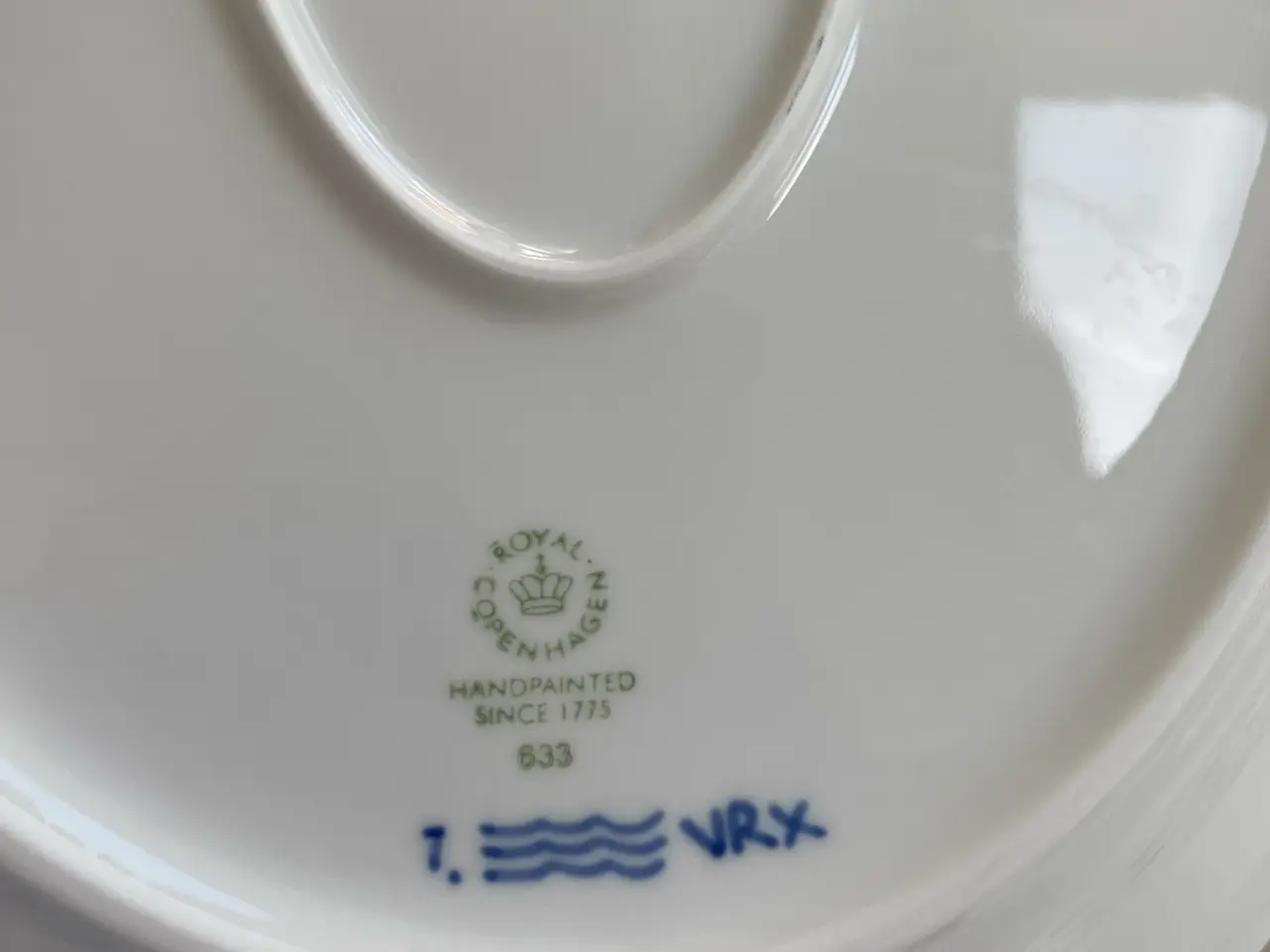 Billede 4 - Ovalt Royal Copenhagen fad