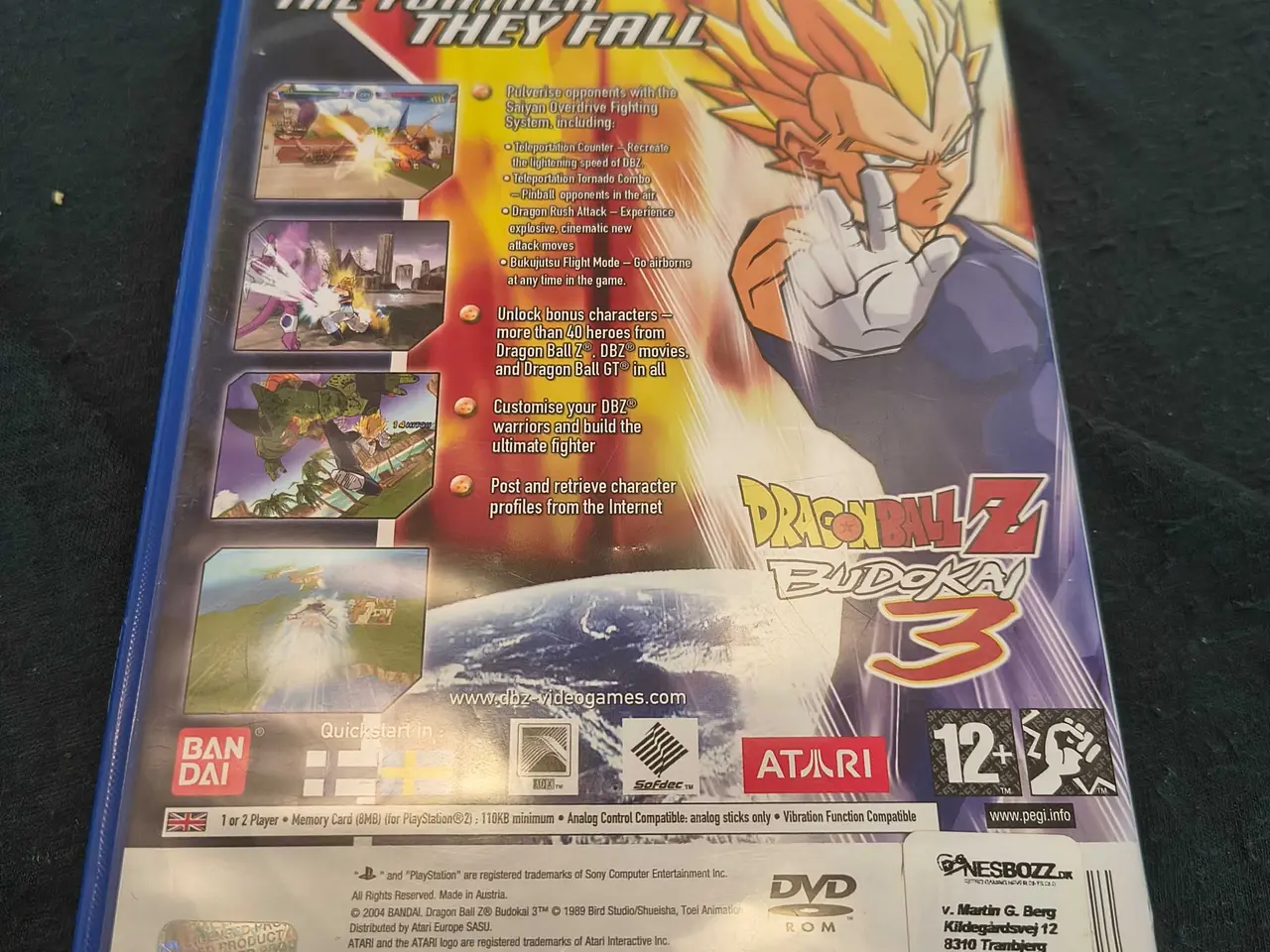 Billede 9 - Dragon Ball Z: Budokai 1, 2 og 3 (PS2) – Komplet