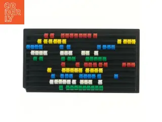 Beregner med farvede perler (str. 28x15 cm)