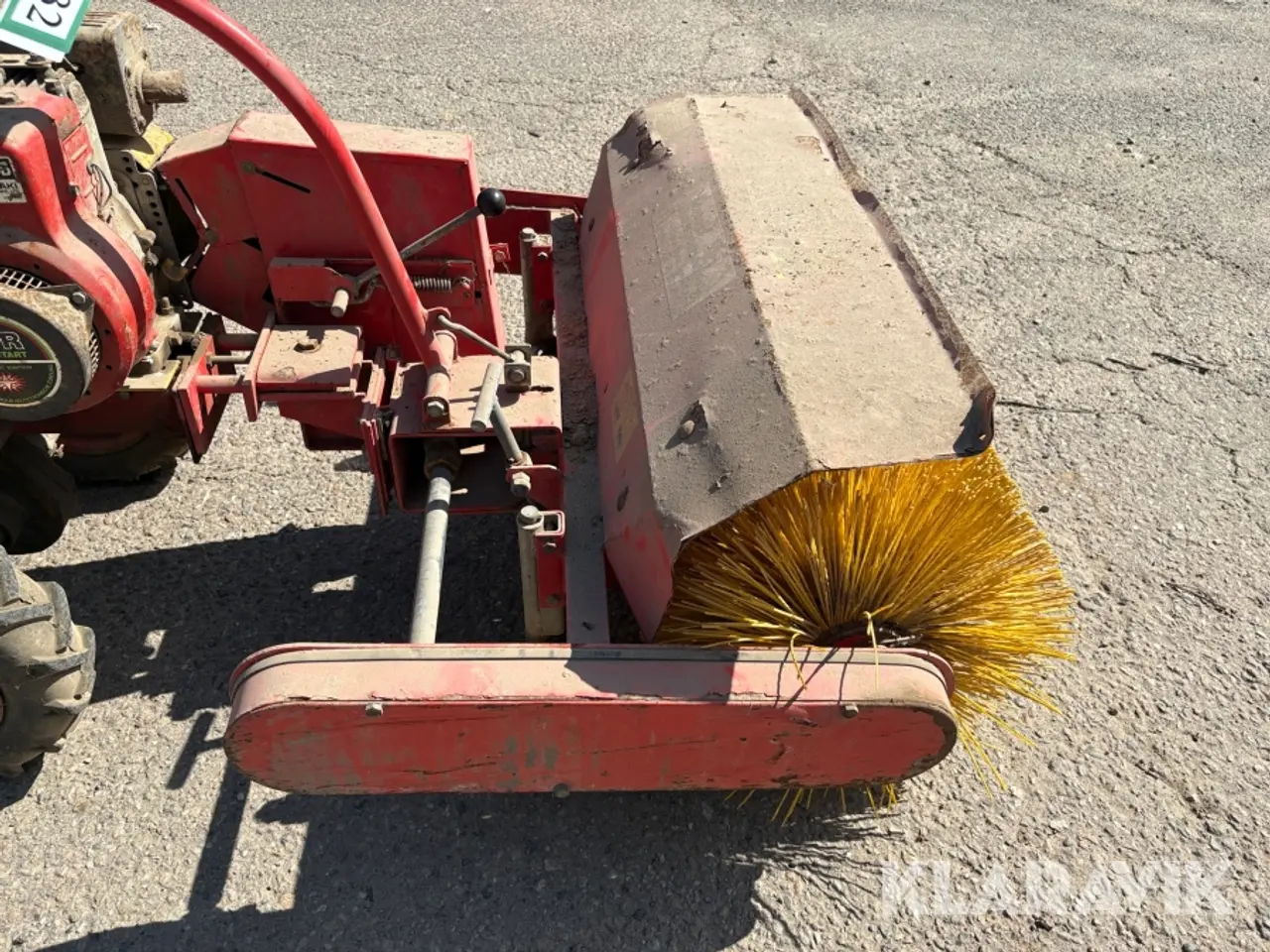 Billede 11 - 2-hjulet traktor Texas 521 med kost