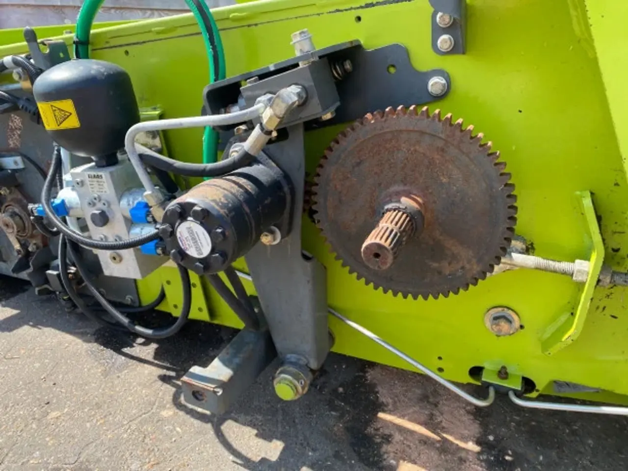 Billede 6 - Claas Lexion 600 Indføringskanal