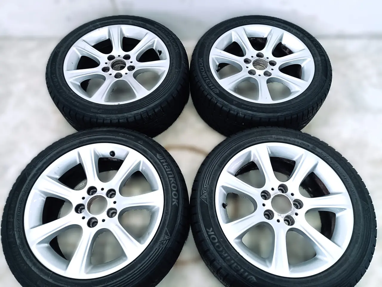 Billede 5 - 5x120 17" ET37 nav 72,6ø BMW vintersæt