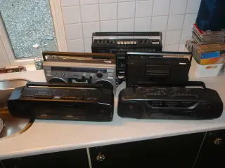 5 stk.Transistor radioer