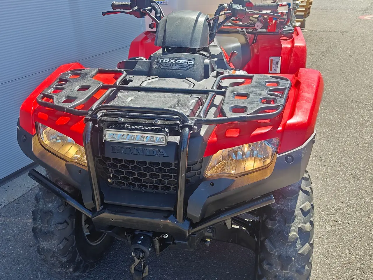 Billede 3 - Honda TRX 420 FA6 INKLUSIV KUHN EVOLIS Q80 SPRØJTE, 4mtr. BOM