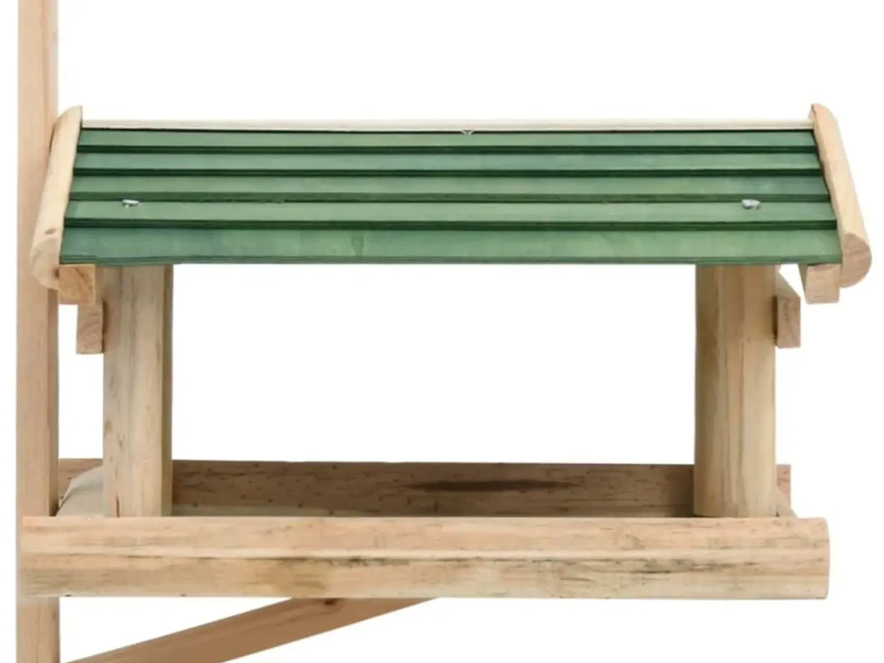 Billede 2 - Fuglefoderhus 35x29,5x21 cm massivt træ