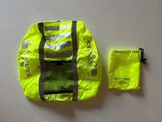 Outtrek overtræk med reflekser, rygsæk - 25-40 l.