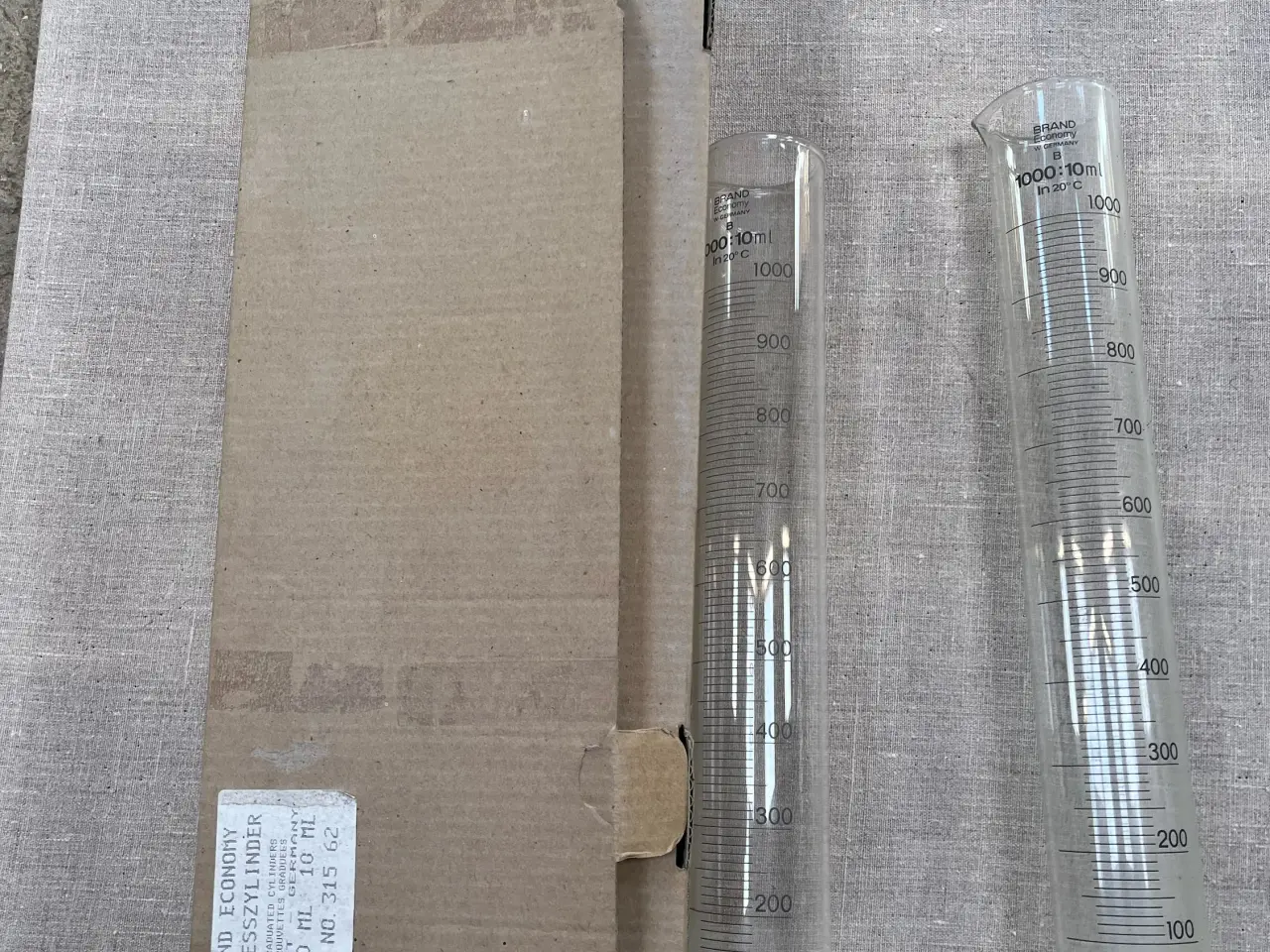 Billede 1 - Laboratorie måleglas 1000 ml