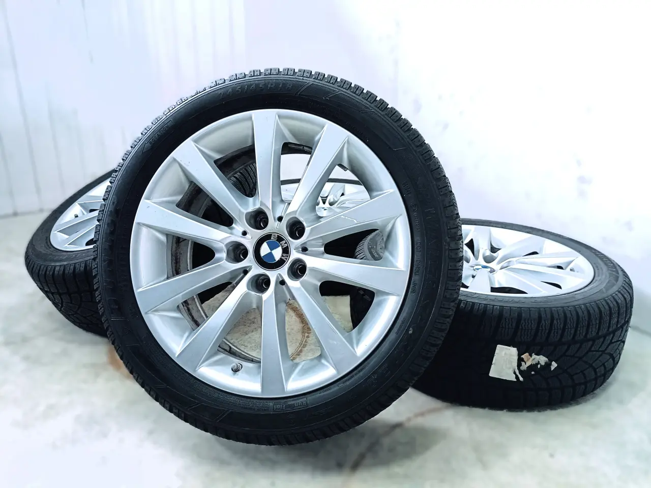 Billede 6 - 5x120 18" ET30 nav 72,6ø BMW vintersæt inkl.TPMS 