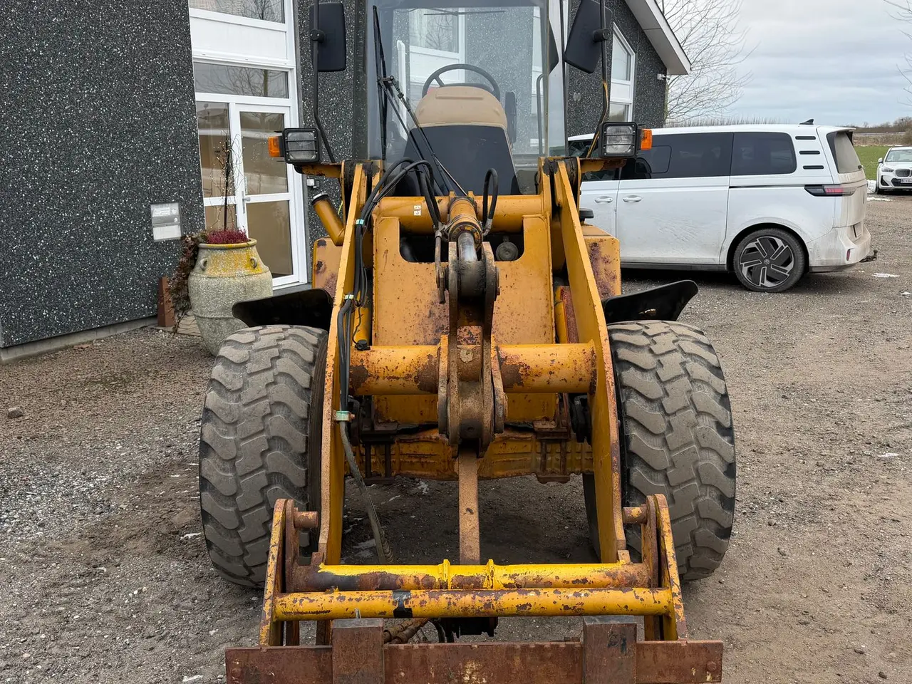 Billede 2 - Hydrema Wl 550C M. SKOVL OG GAFLER