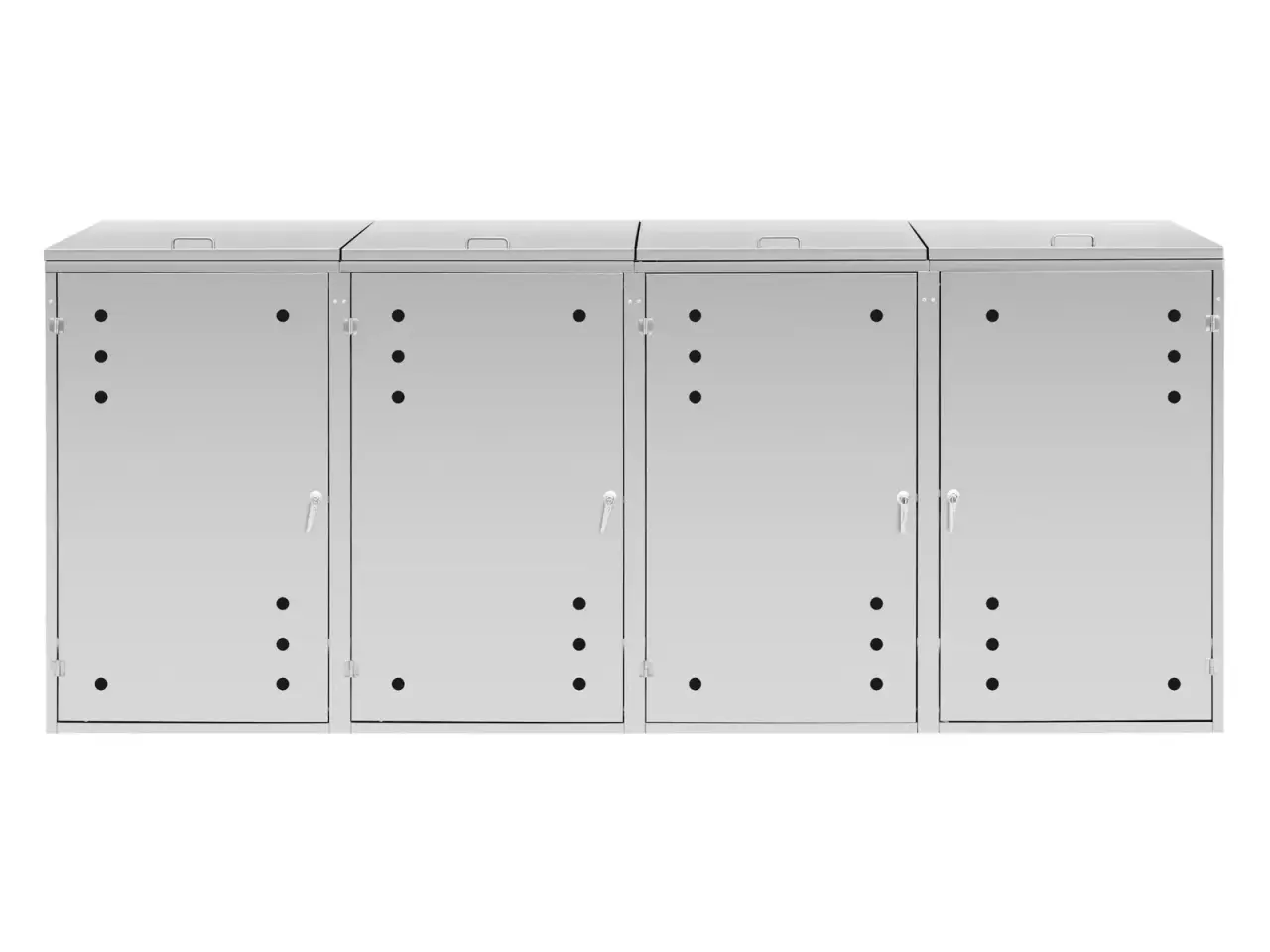 Billede 5 - Skraldespandsskjuler – 4 x 240 l