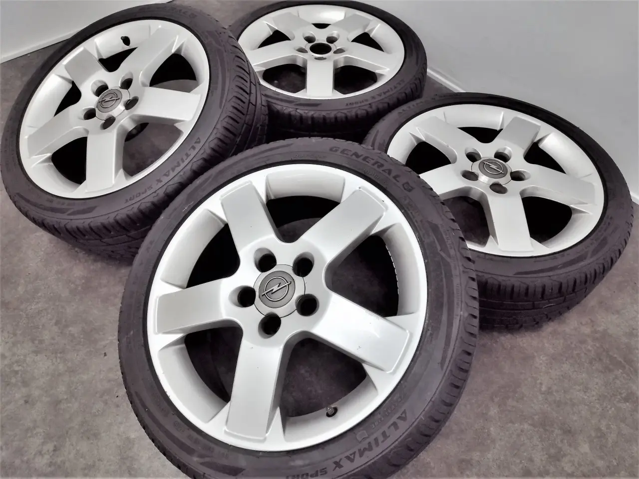 Billede 2 - 5x110 17" ET44 Opel Speedline sommersæt