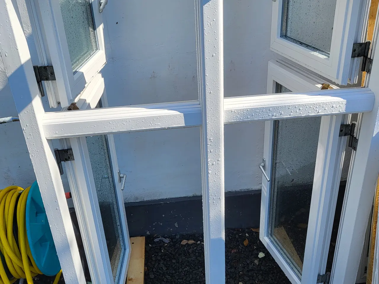 Billede 6 - Dannebrogs vinduer/Døre -  Hvid PVC, 