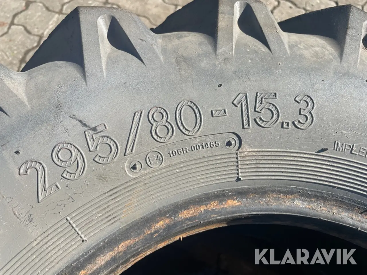 Billede 10 - Entreprisedæk AS Dumper 295/80-15.3 4 Styk