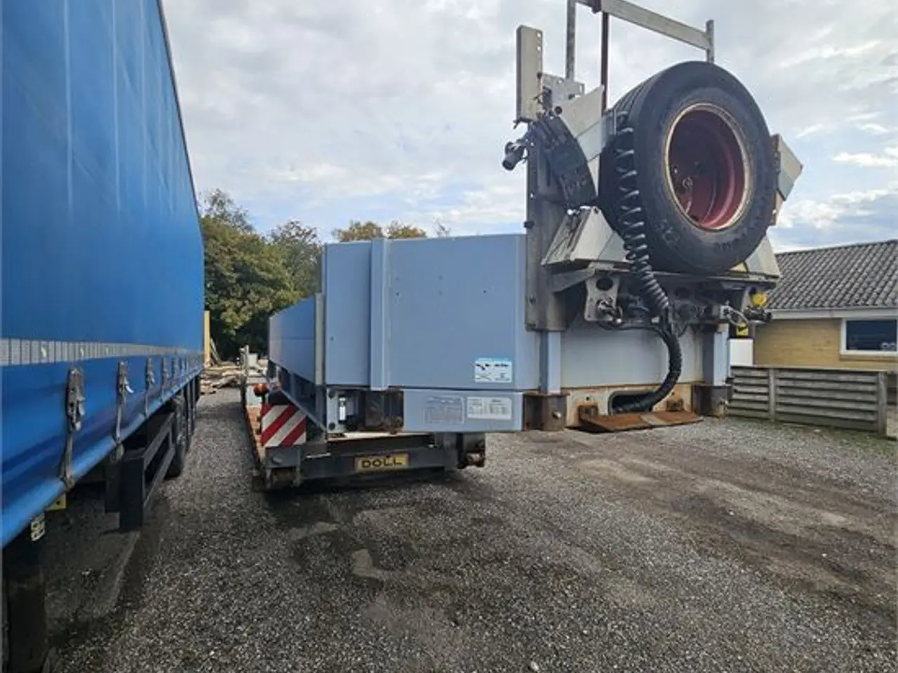 Billede 10 - MTDK S361 - Doll Farhseugbau - 3 akslet sengetrailer med udtræk / 3 axle low-bed trailer with extension