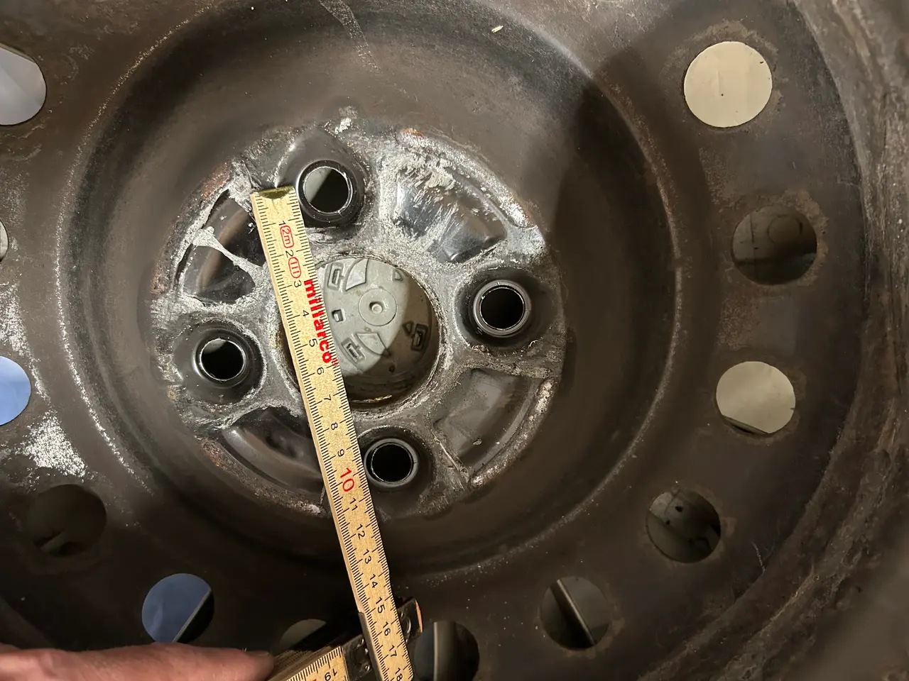 Billede 7 - Bridgestone vinterdæk på stålfælge