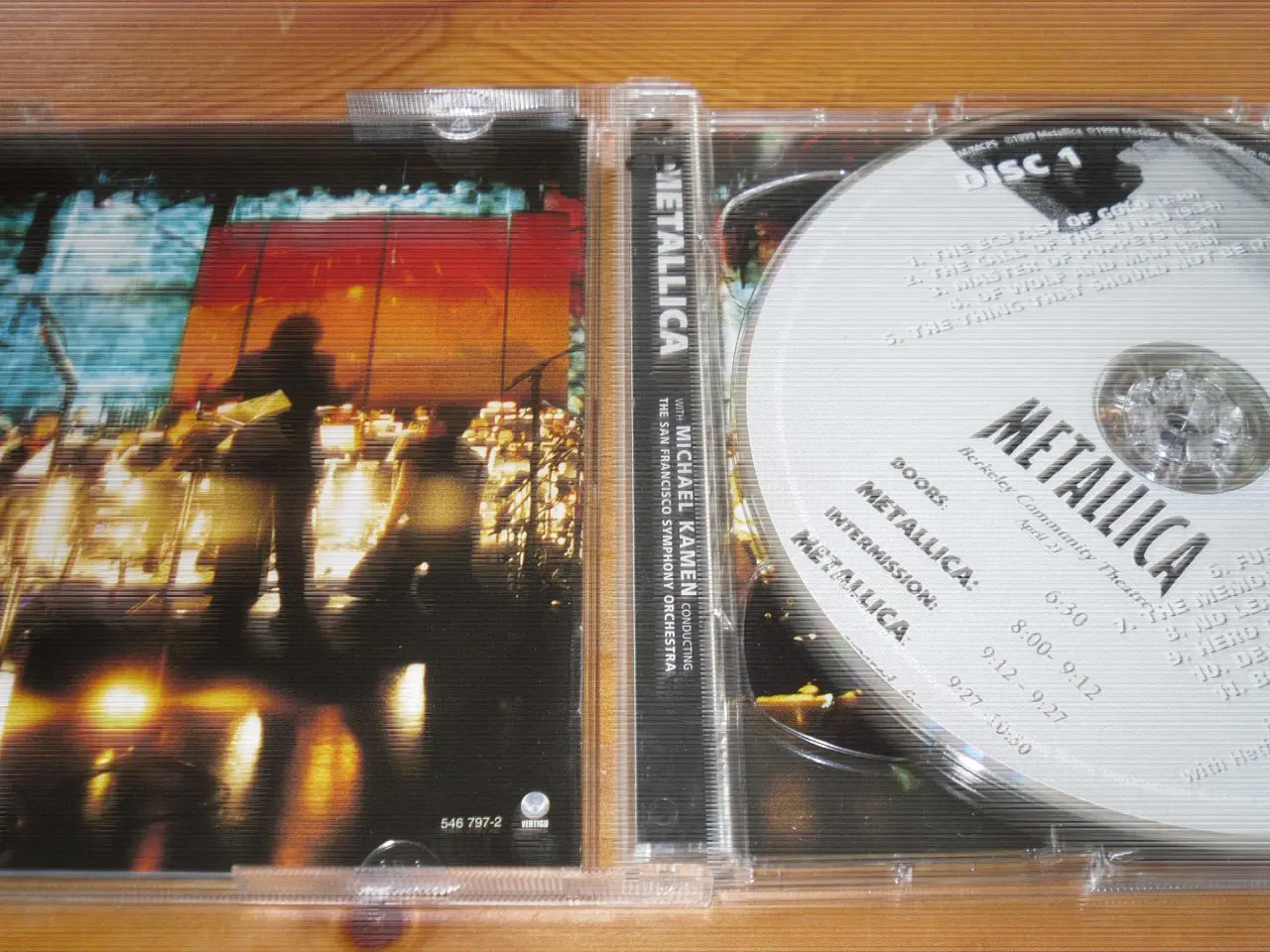 Billede 2 - METALLICA. S & M. 1999.