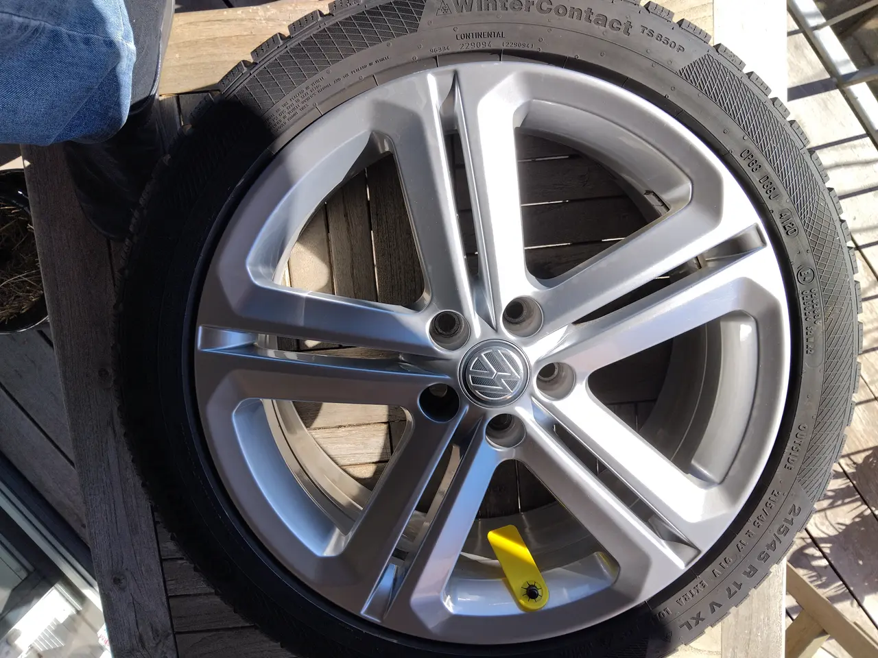 Billede 2 - FLOTTE VINTERHJUL TIL VW POLO
