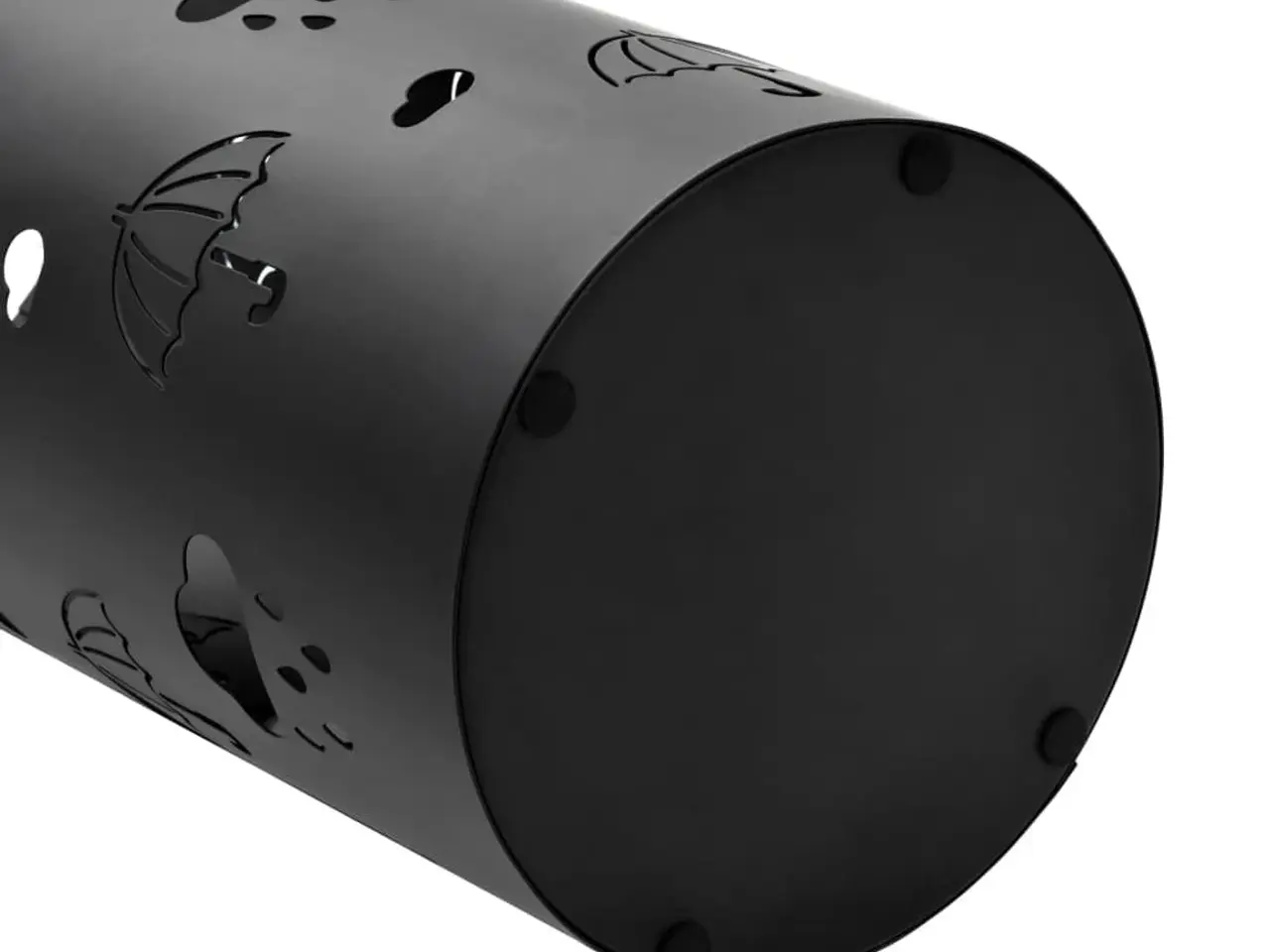 Billede 4 - Paraplystativ i stål - sort, med drypbakke 20 × 48,5 cm