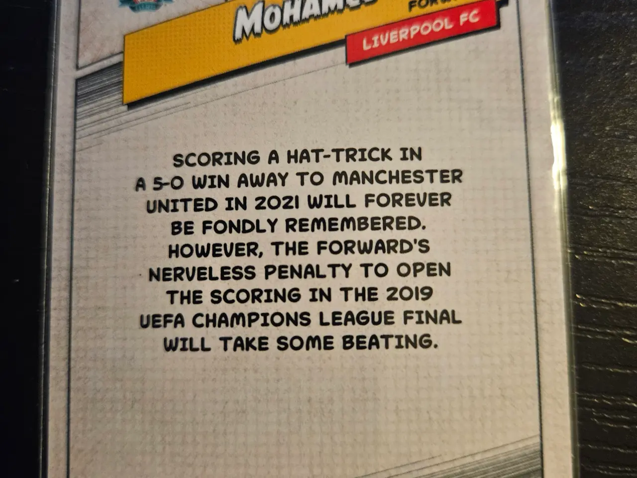 Billede 2 - Mohamed Salah 111/125 Fodboldkort