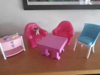 Barbie dagligstue.