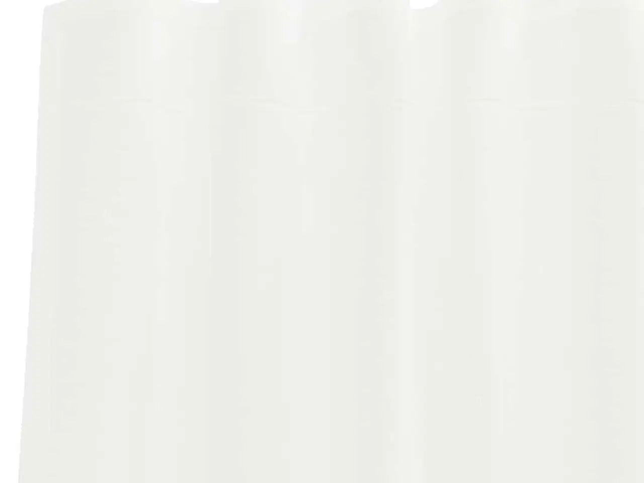 Billede 6 - Voile-gardiner med løkker 2 stk. 140×175 cm - hvid