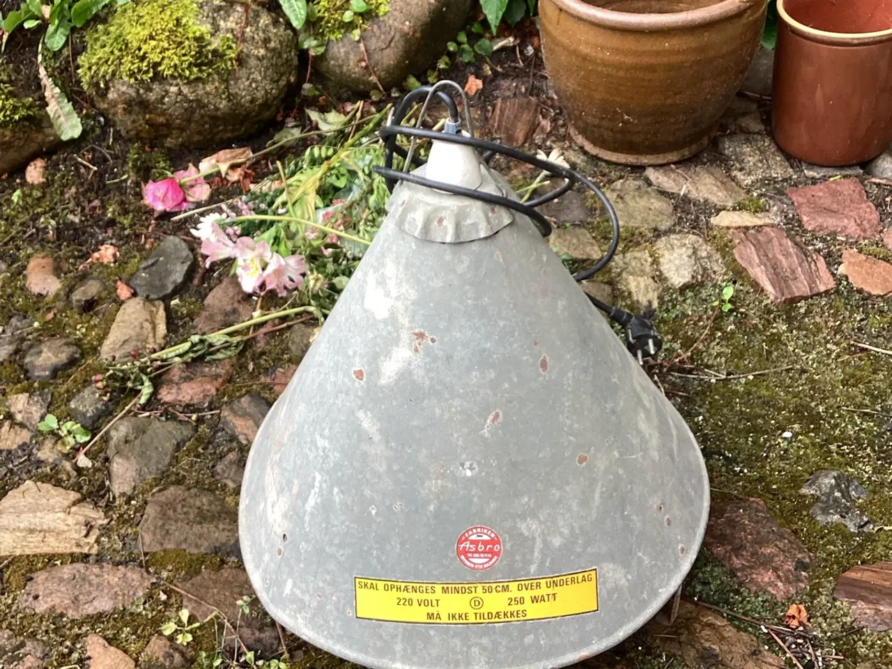 Billede 2 - ASBRO zink lampe “kyllinglampe”