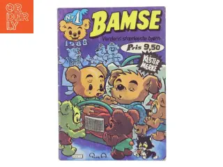 Bamse tegneserie nr. 1, 1988 af Rune A. (Bog)