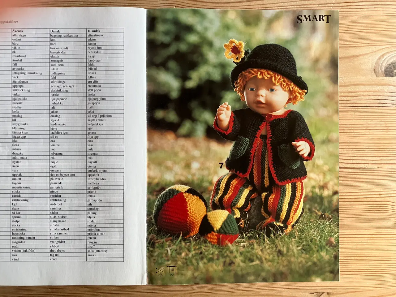 Billede 11 - 2 Sandnes Babyborn dukkehæfter, nr. 204 og nr. 306