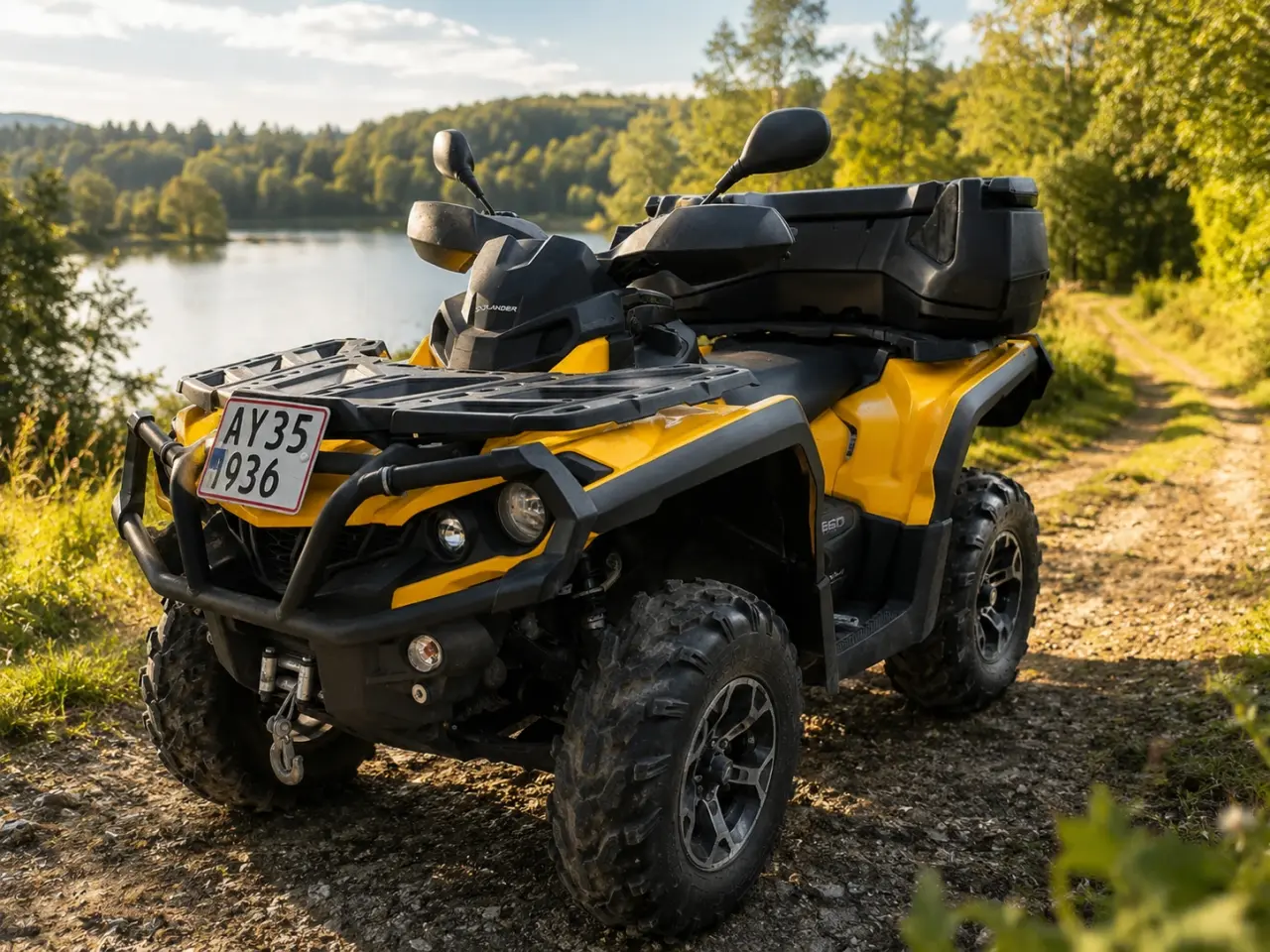 Billede 1 - CAN-AM 650 indregistreret som bil 💪🏻