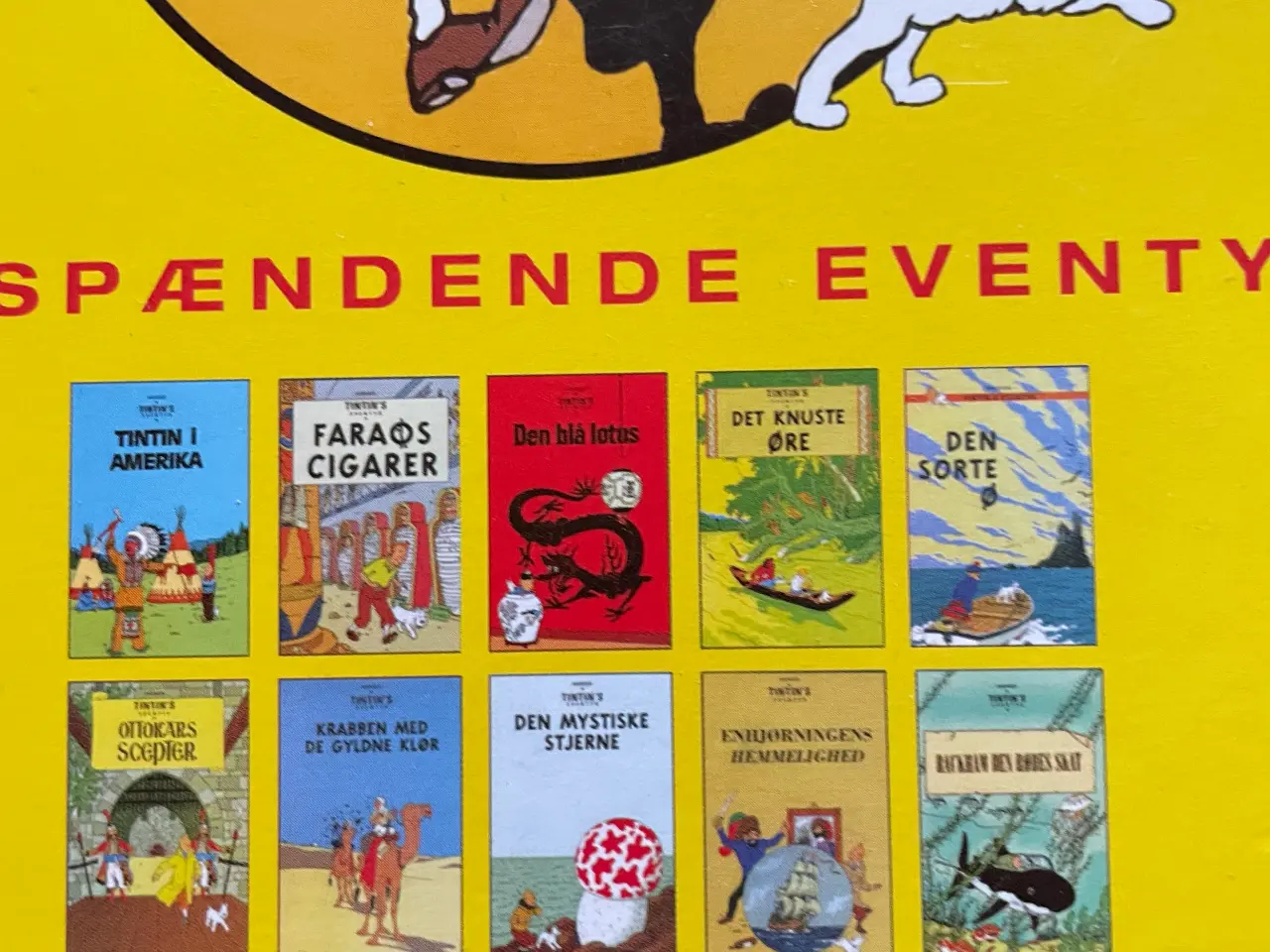 Billede 2 - Tintin 3 dvd’er i boks