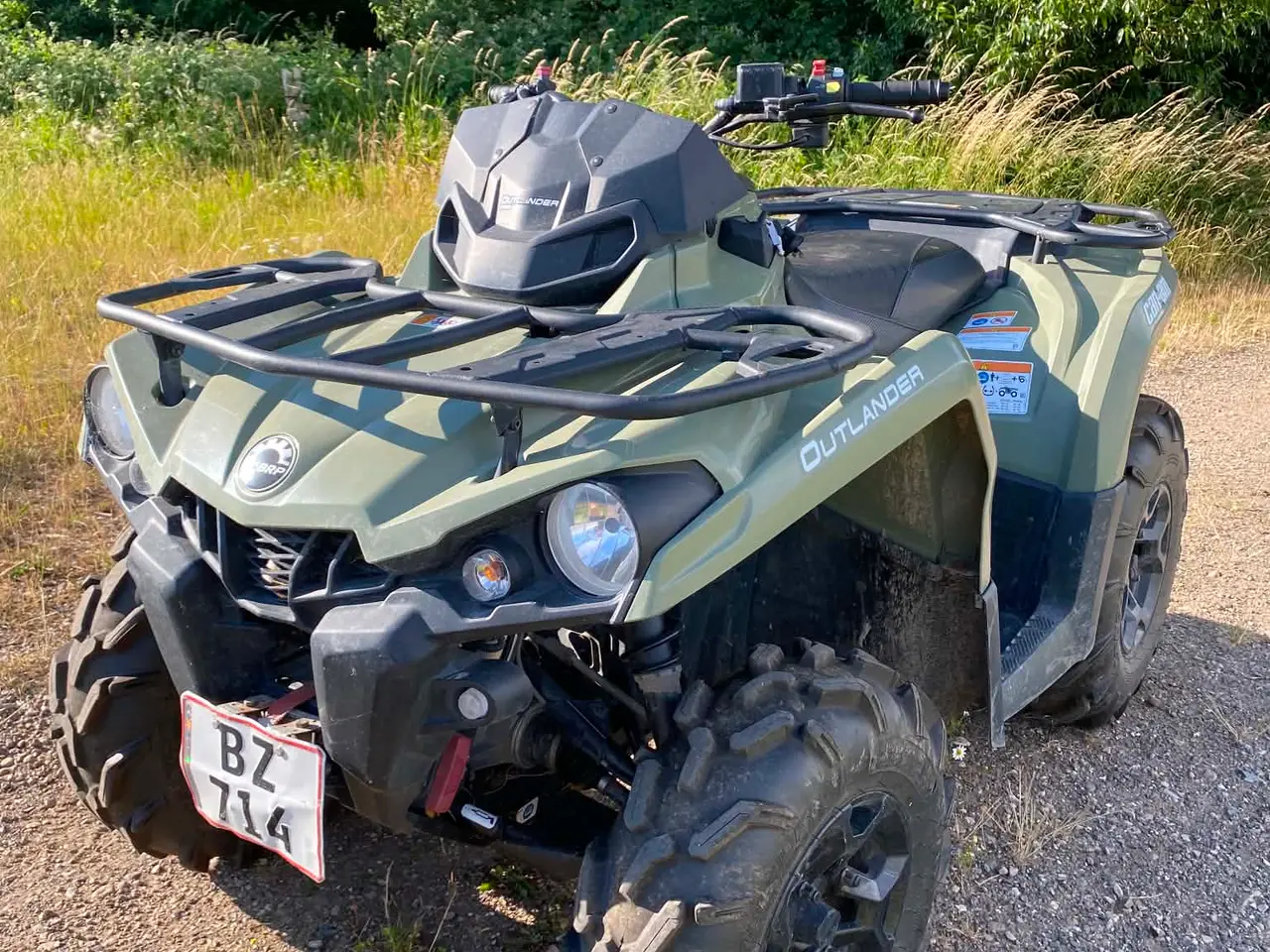 Billede 2 - Fin CAN AM  Outlander PRO 650 ccm traktor evt byt