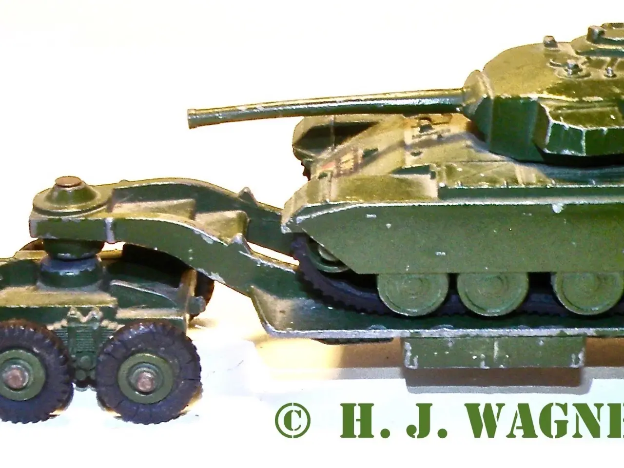 Billede 1 - DINKY-TOYS - Antar, Centurion Tank transporter ca.