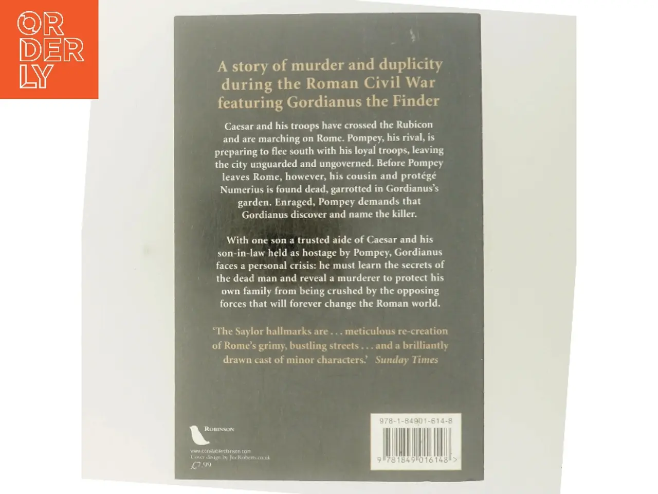 Billede 3 - Rubicon af Steven Saylor (Bog)