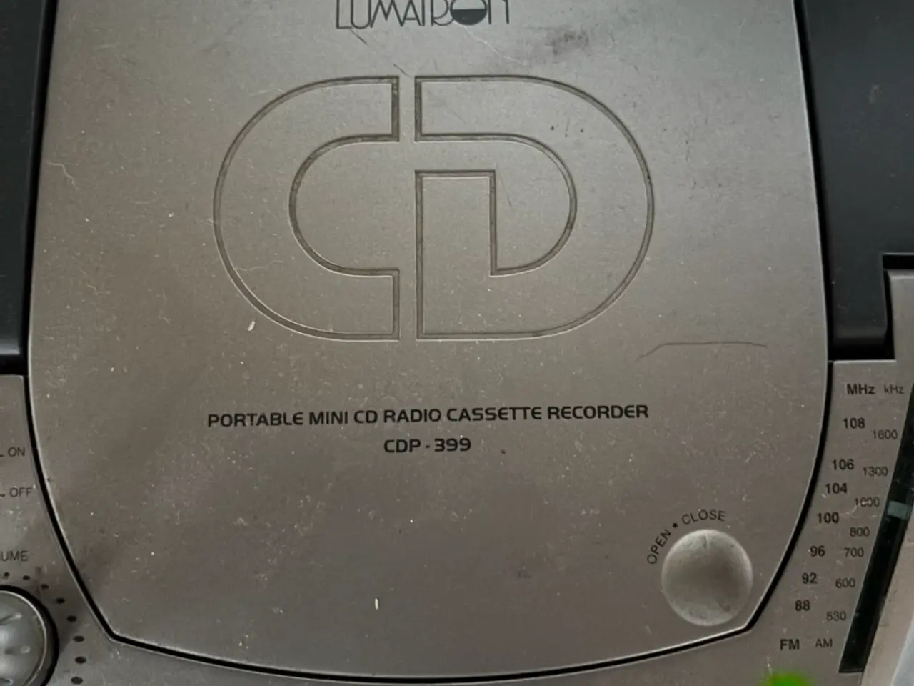 Billede 2 - Lumatron radio cd og kassette afspiller