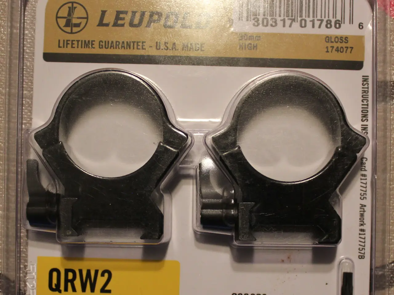 Billede 1 - Leupold QRW montage ny