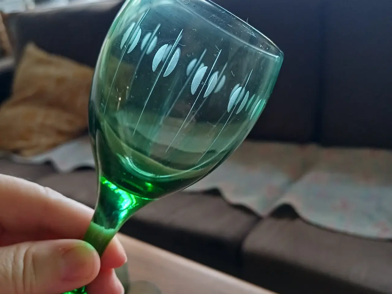 Billede 5 - Kirsten Piil grønne glas