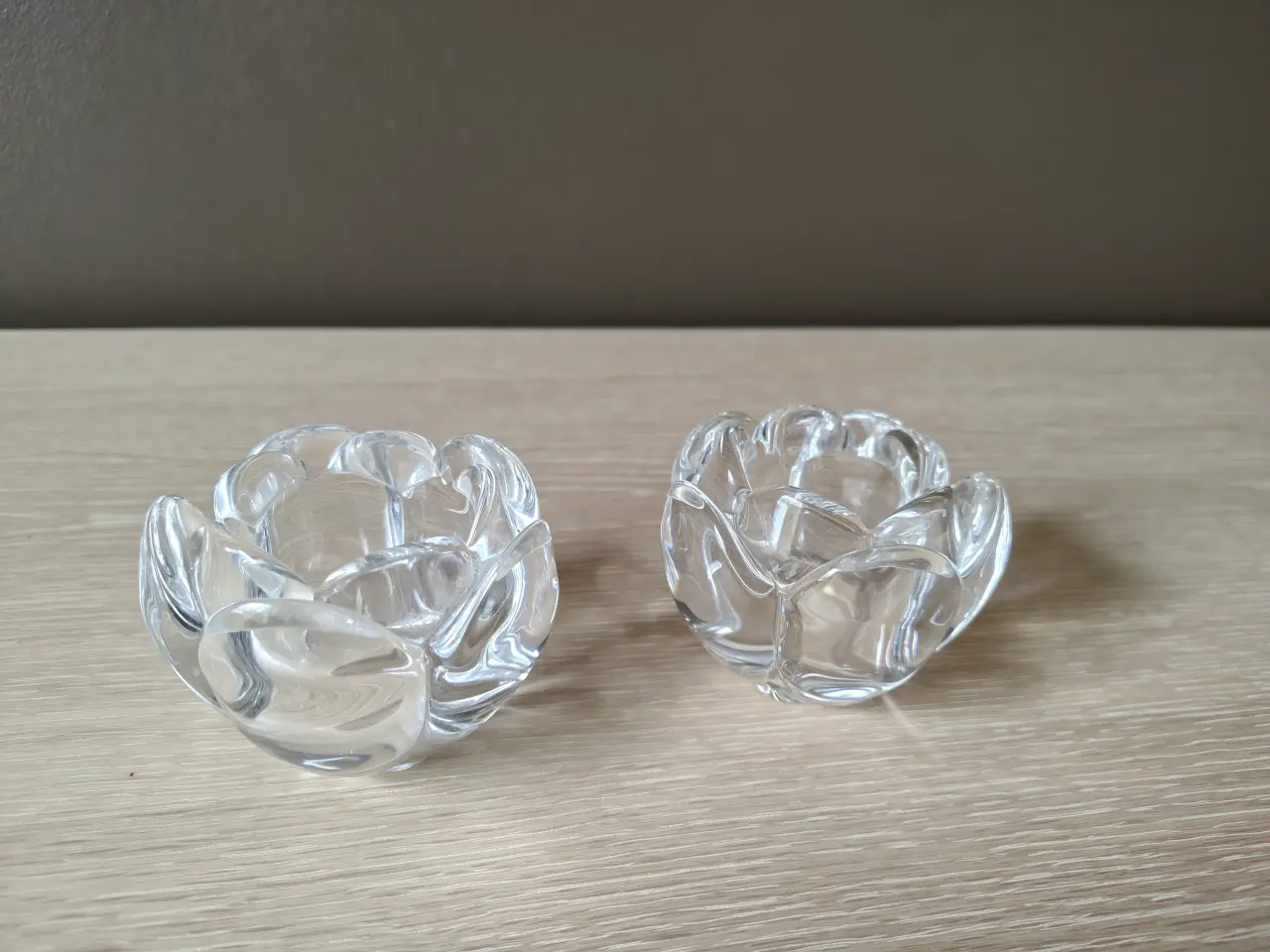 Billede 1 - Flotte Lotus lysestager