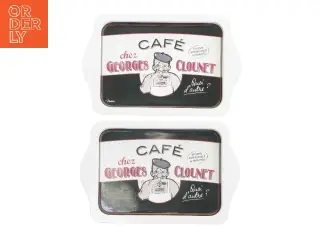 To Café Georges Clounet bakker fra Natives (str. 25x16 cm)