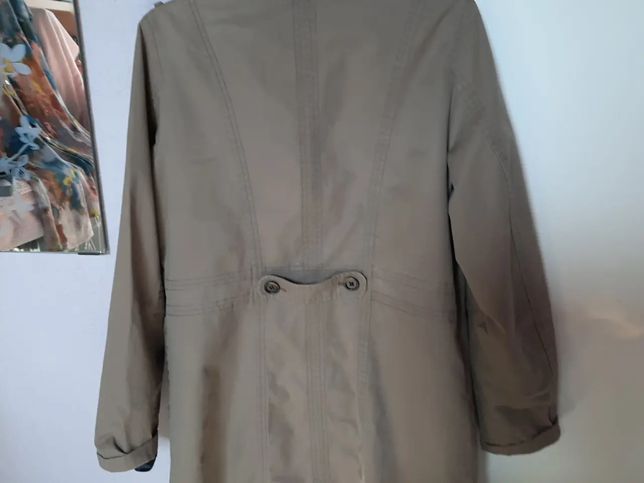 Billede 3 - Trenchcoat jakke, khaki farve