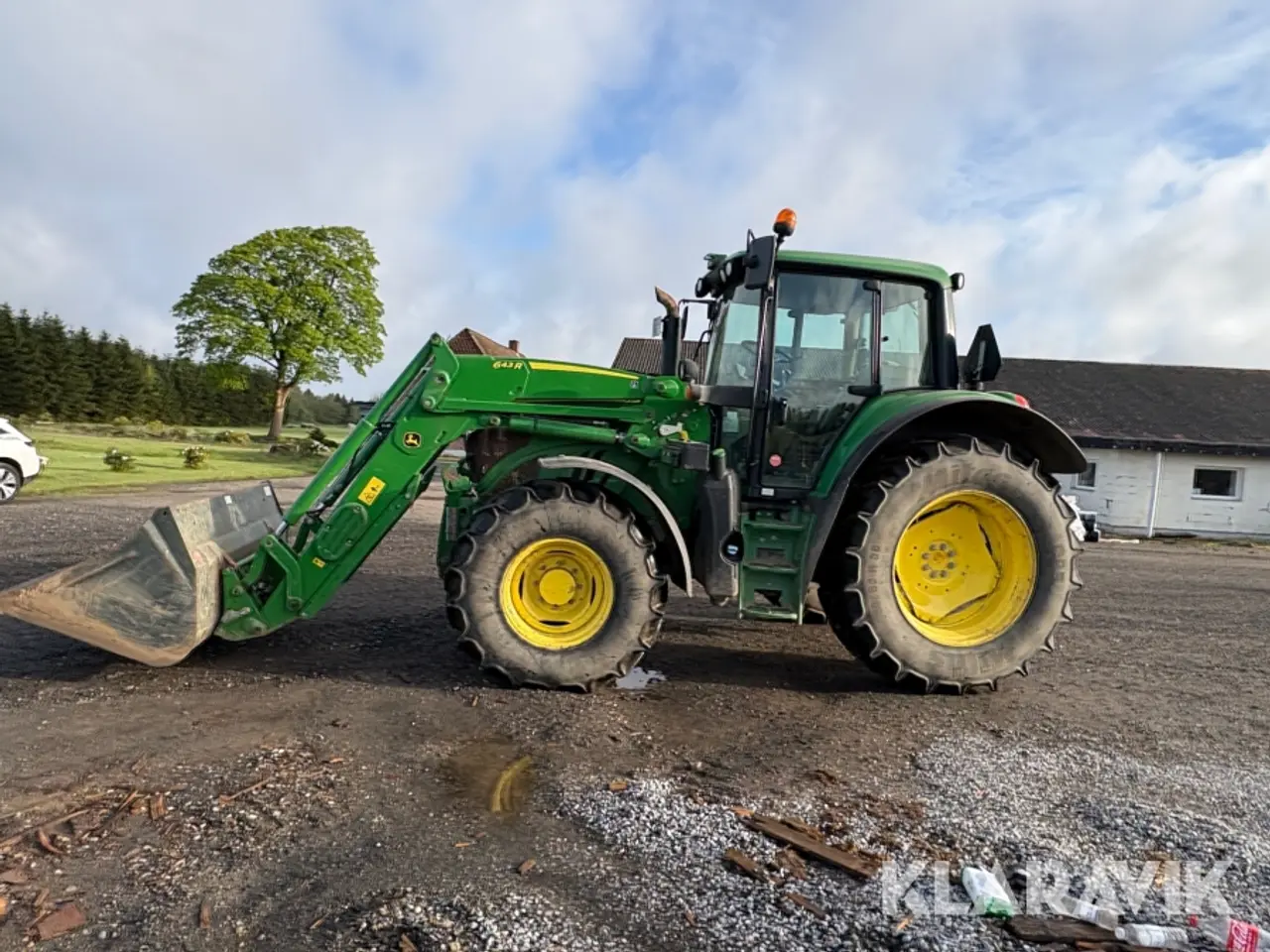 Billede 2 - Traktor John Deere 6130 M med frontlæsser