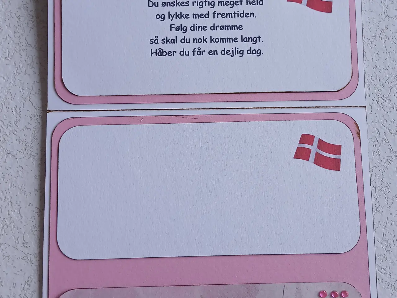 Billede 2 - konfirmationskort til piger sælges