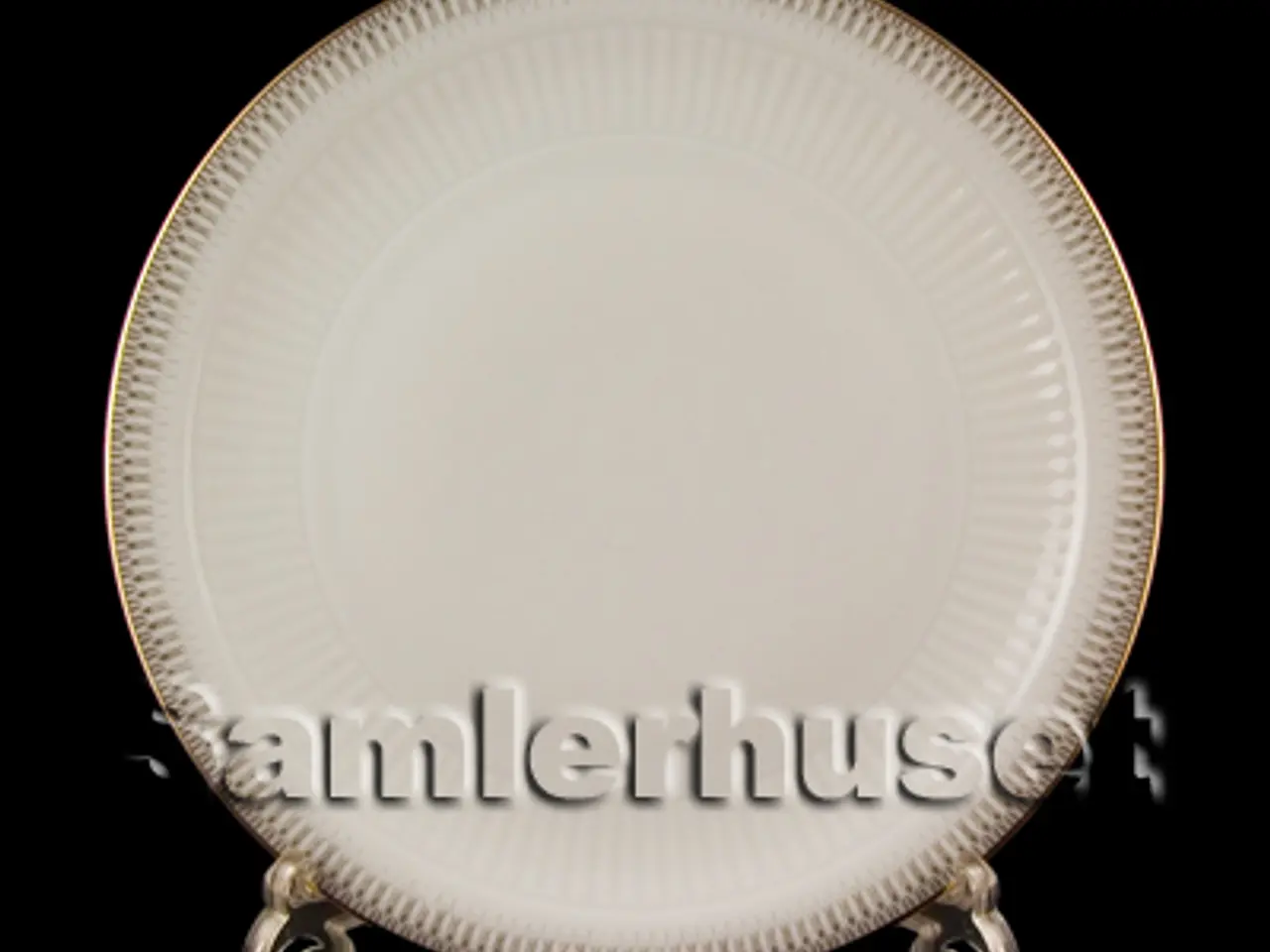 Billede 1 - Kongsberg Tallerken Flad 24 cm.